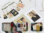 简单生活创意纸相框一套(10张） , 自然派、设计派、生活派、乡村派，无论哪种风格，都是一种温暖的生活体验。 静谧的午  后时光，它如同一缕清风，用最简单的旋律，触动你最单纯的心，我觉得送给小朋友自己动手的好礼物。