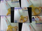 兔兔宝宝安全剪刀 礼品规格：9.5cm*5.5cm*0.1cm。兔兔宝宝安全剪刀AD0141采用国际一流的安全环保材料，并通过QS质量安全认证，采用先进的工艺严格产品质量，从而打造出完美品质的“兔兔”系列安全剪刀。免费派送条件：新注册会员，宝宝在1岁以内的可以申请。感谢～理解